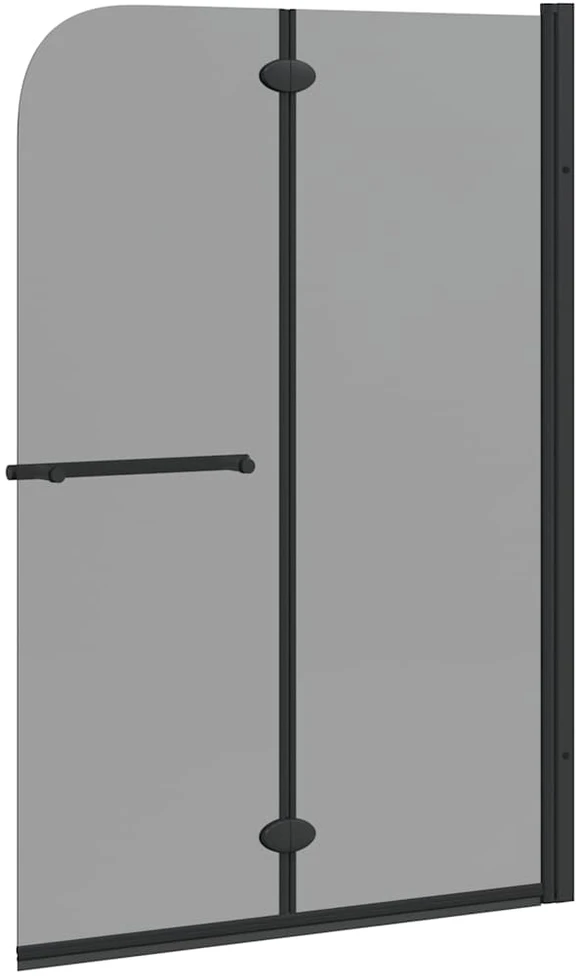Dušo kabineto uždanga Juoda 95 x 140 cm
