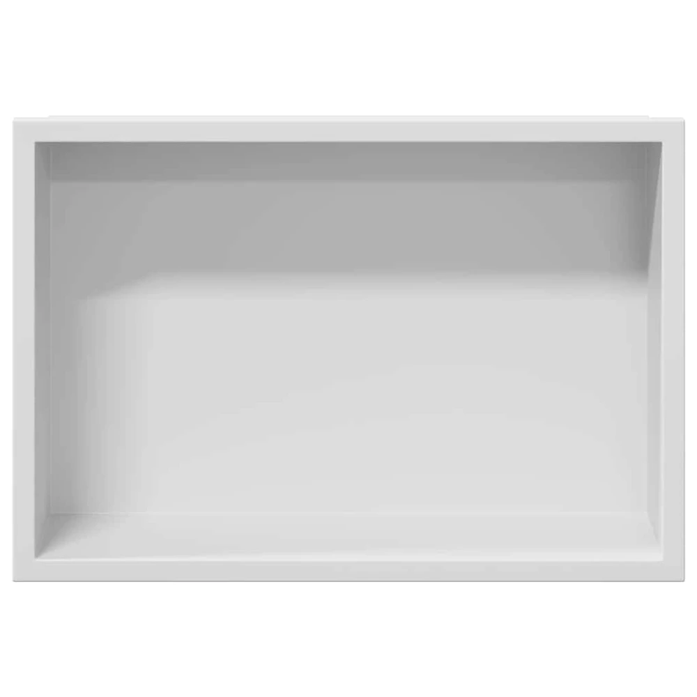 Dušo niša Balta 30 x 20 x 9,5 cm Nerūdijantis plienas