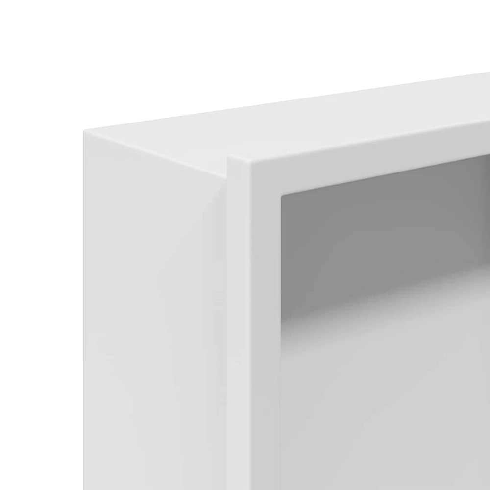 Dušo niša Balta 30 x 20 x 9,5 cm Nerūdijantis plienas