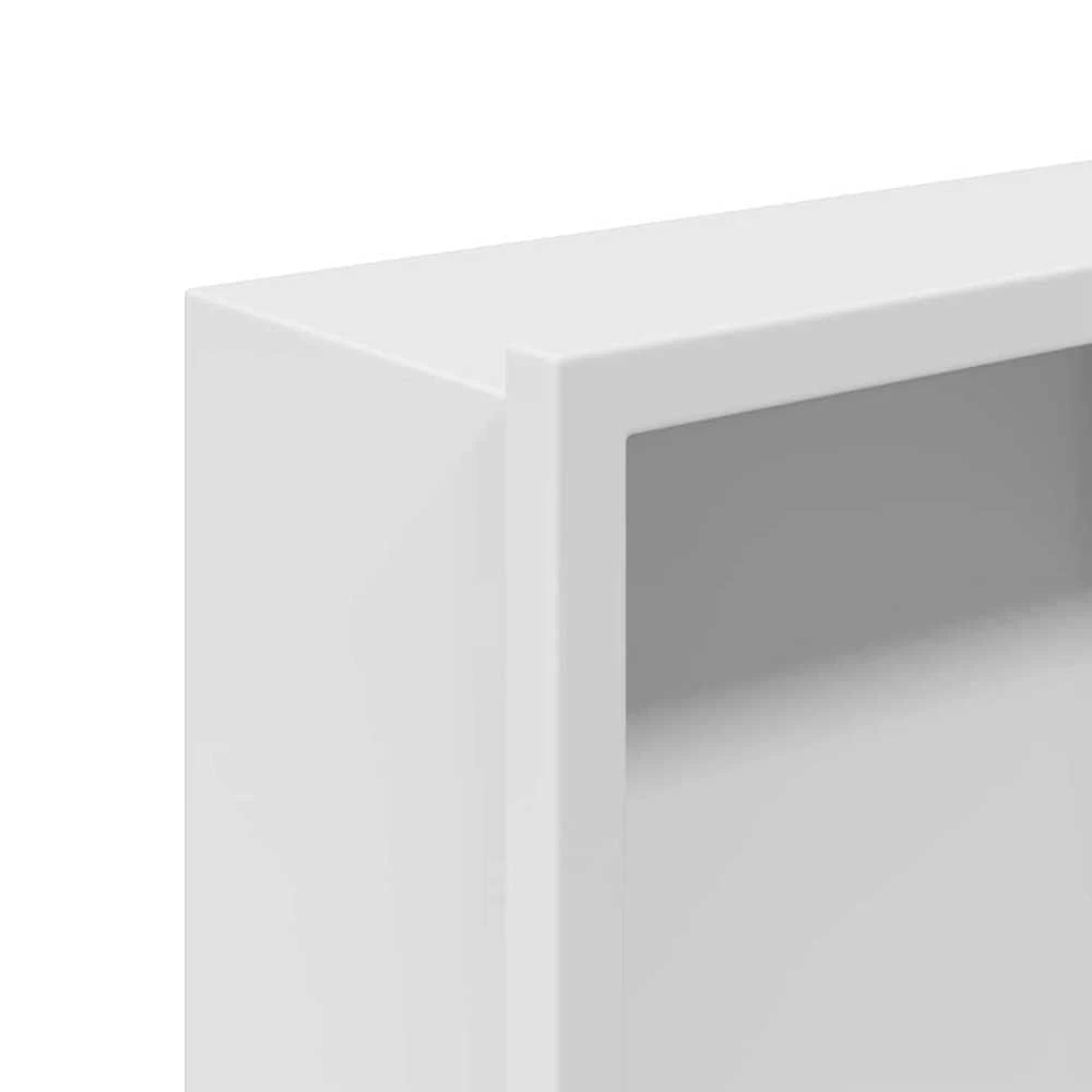 Dušo niša Balta 60 x 20 x 9,5 cm Nerūdijantis plienas