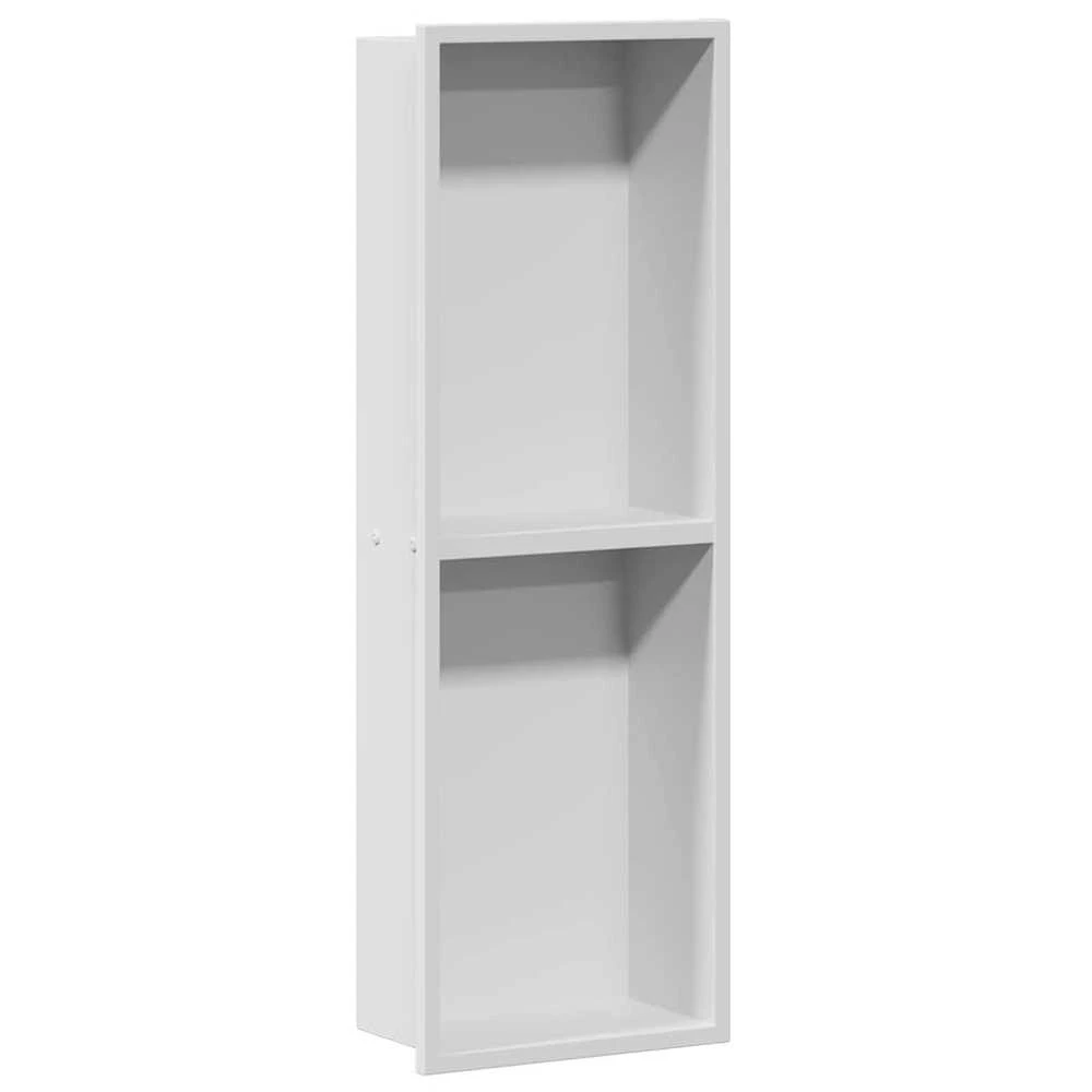 Dušo niša Balta 60 x 20 x 9,5 cm Nerūdijantis plienas
