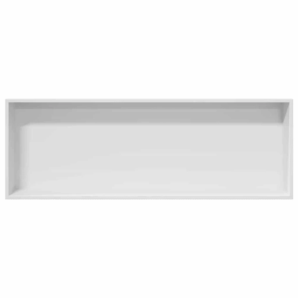 Dušo niša Balta 90 x 30 x 9,5 cm Nerūdijantis plienas