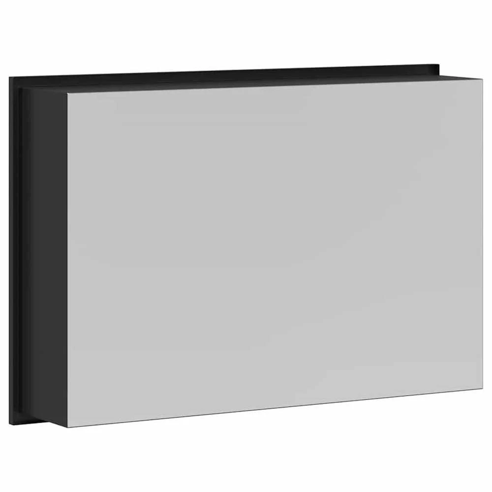 Dušo niša Juoda 45 x 30 x 9,5 cm Nerūdijantis plienas