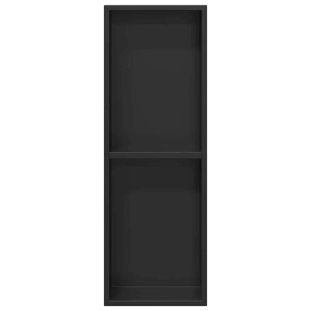 Dušo niša Juoda 60 x 20 x 9,5 cm Nerūdijantis plienas