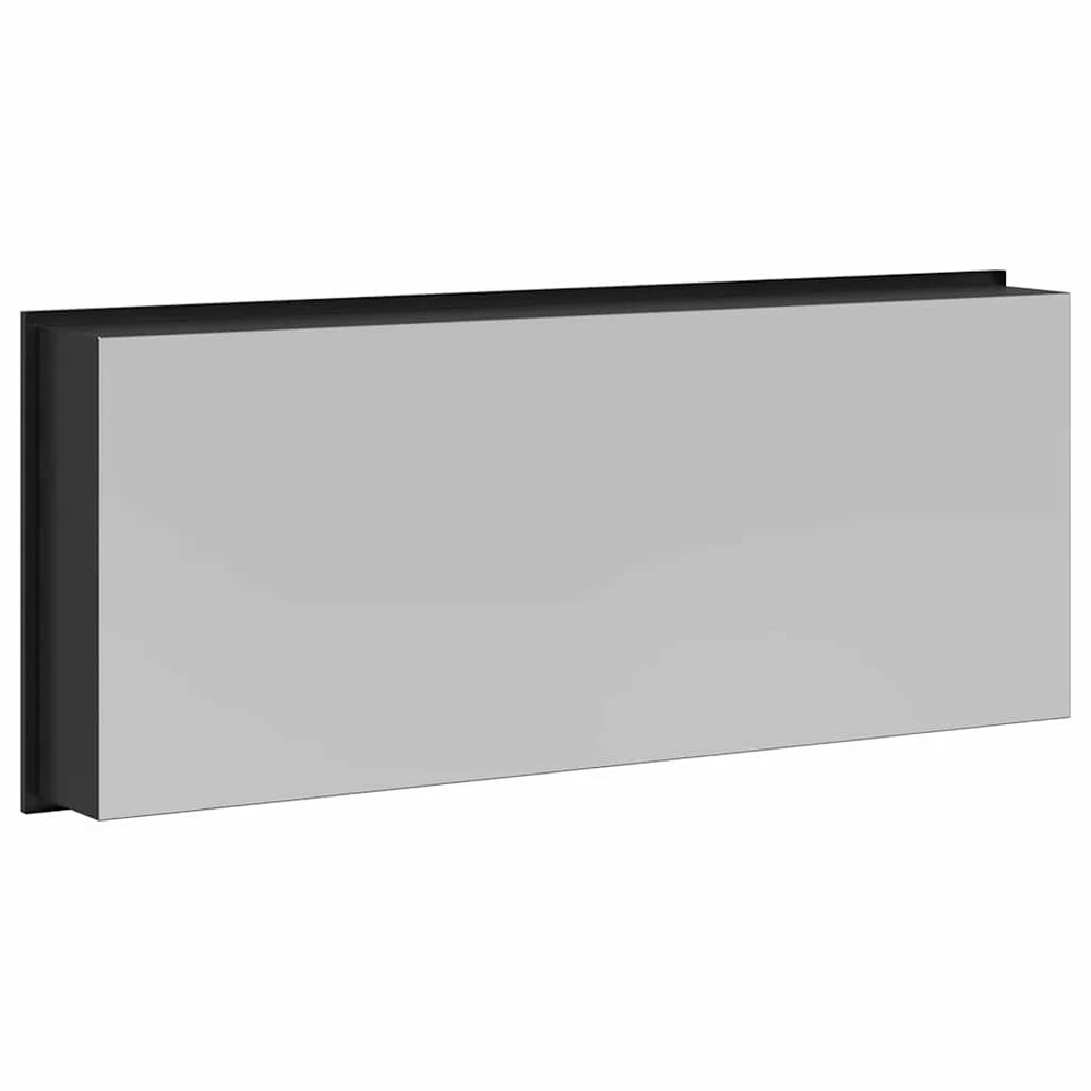 Dušo niša Juoda 75 x 30 x 9,5 cm Nerūdijantis plienas