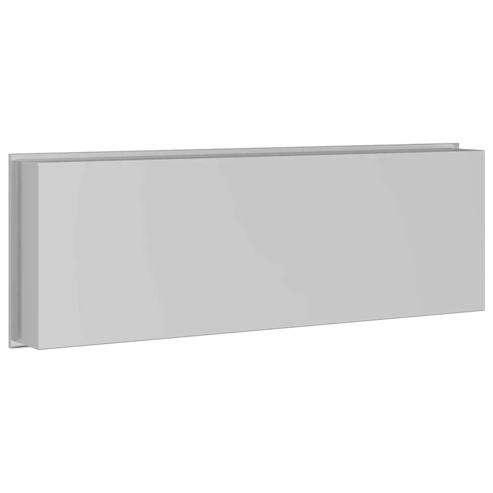 Dušo niša Sidabrinė 90 x 30 x 9,5 cm Nerūdijantis plienas