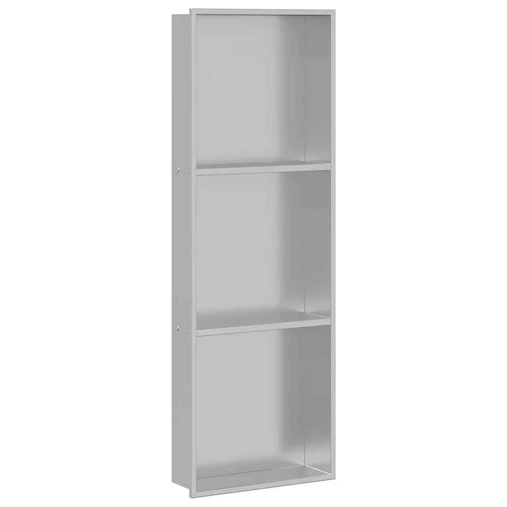 Dušo niša Sidabrinė 90 x 30 x 9,5 cm Nerūdijantis plienas