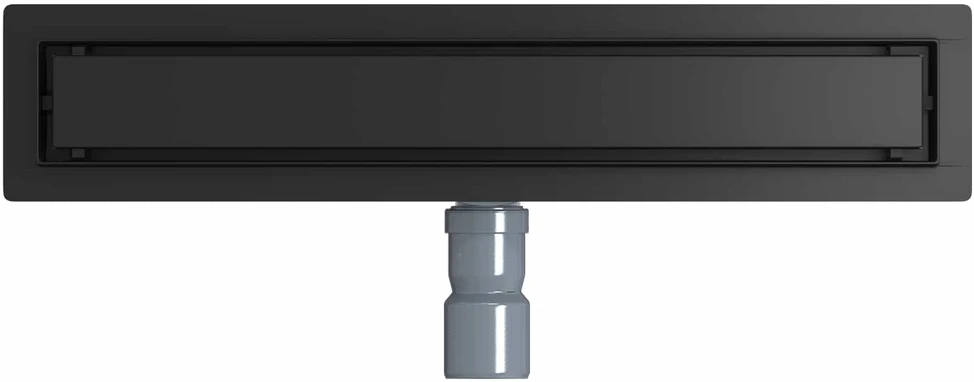 Dušo nuotekų 2-in-1 su 360° sifonu Juoda 50 cm