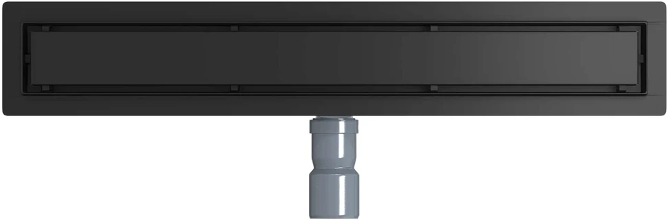 Dušo nuotekų 2-in-1 su 360° sifonu Juoda 60 cm