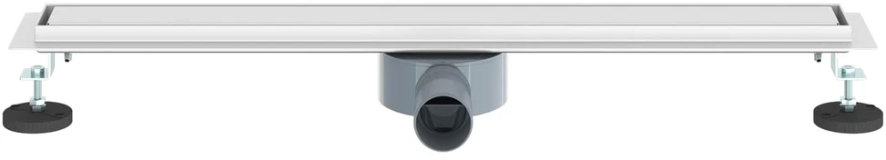 Dušo nuotekų 2-in-1 su 360° sifonu Sidabrinė 70 cm