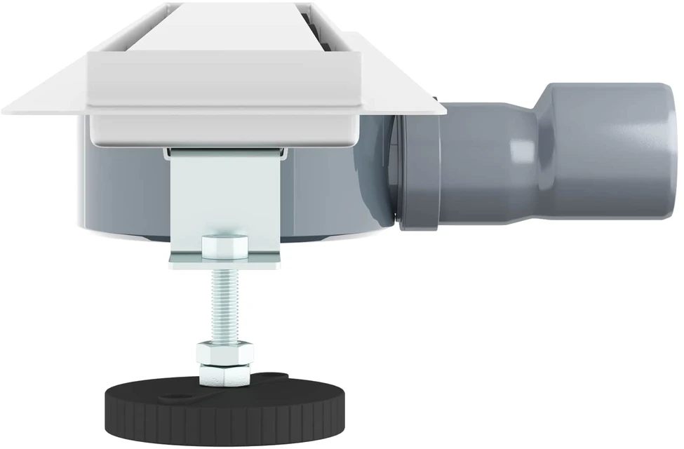 Dušo nuotekų 2-in-1 su 360° sifonu Sidabrinė 70 cm
