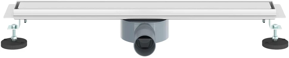 Dušo nuotekų 2-in-1 su 360° sifonu Sidabrinė 60 cm