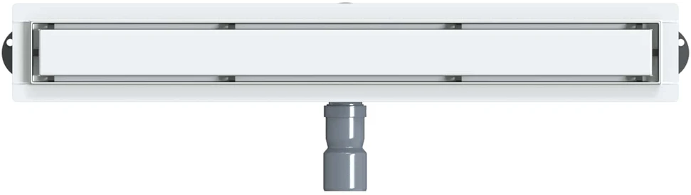 Dušo nuotekų 2-in-1 su 360° sifonu Sidabrinė 70 cm
