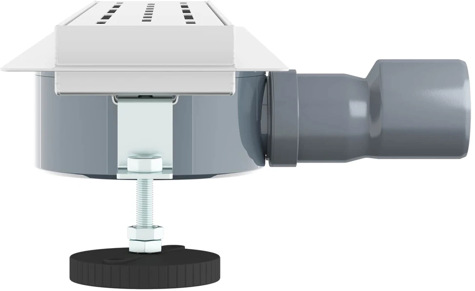 Dušo nuotekų linijinės dizaino su 360° sifonu Sidabrinė 50 cm