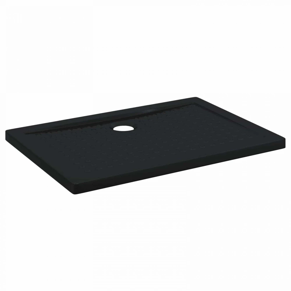 Dušo padėklas su taškais 100 x 70 x 4 cm ABS Juoda