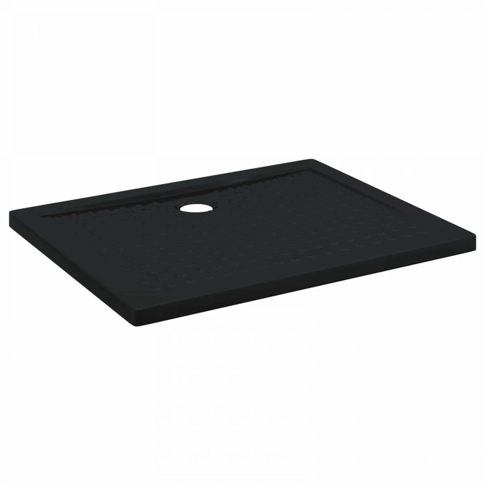 Dušo padėklas su taškais 100 x 80 x 4 cm ABS Juoda