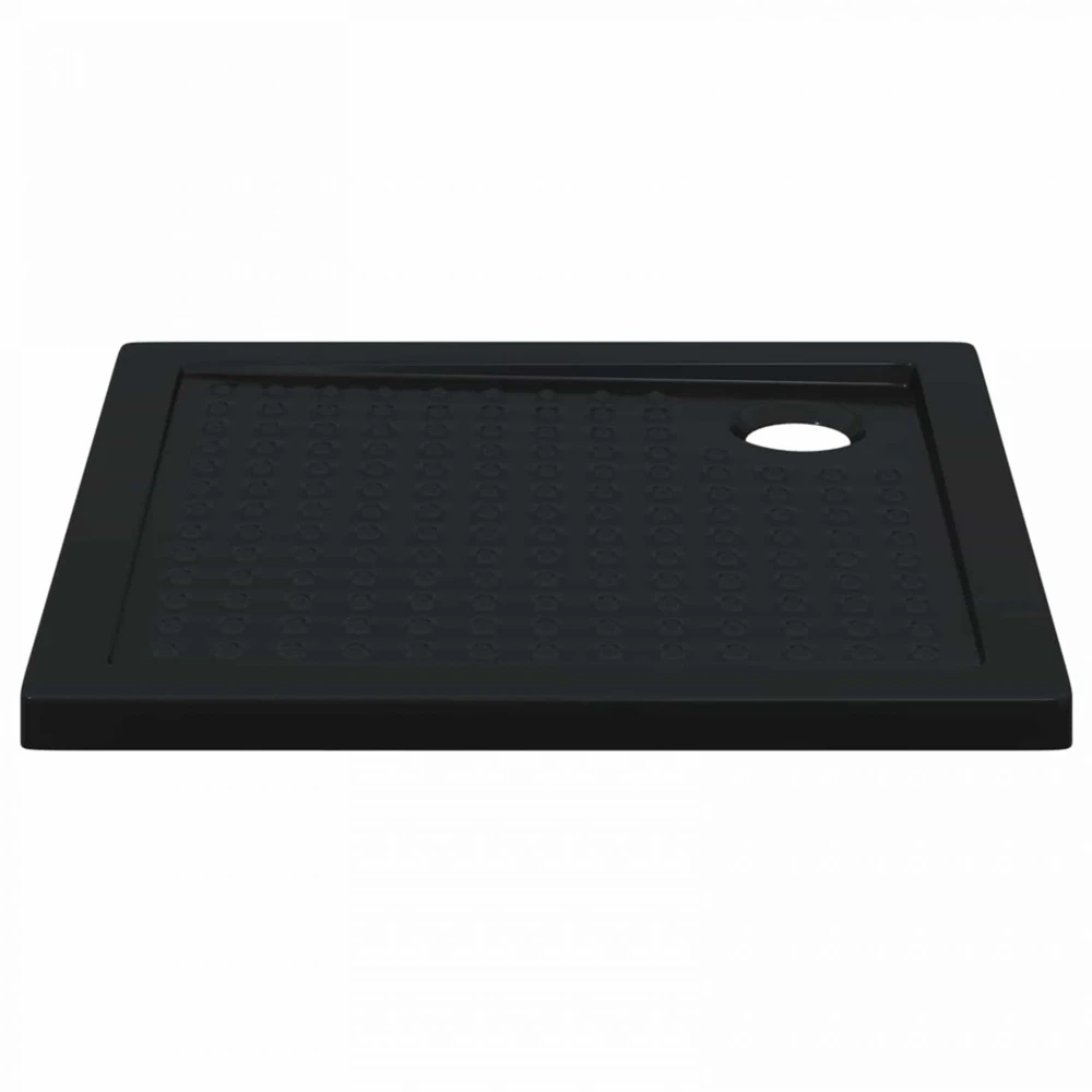 Dušo padėklas su taškais 80 x 80 x 4 cm ABS Juoda
