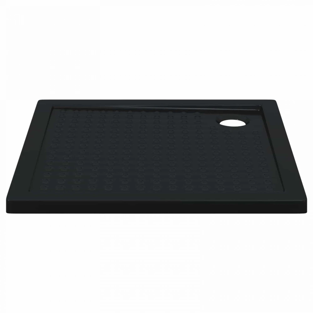 Dušo padėklas su taškais 90 x 90 x 4 cm ABS Juoda