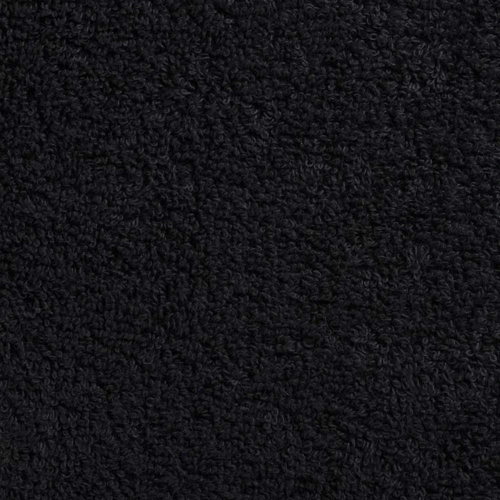 Rankšluostis Dušo rankšluosčiai SOLUND, 4vnt., juodi, 70x140cm, 600g/m²