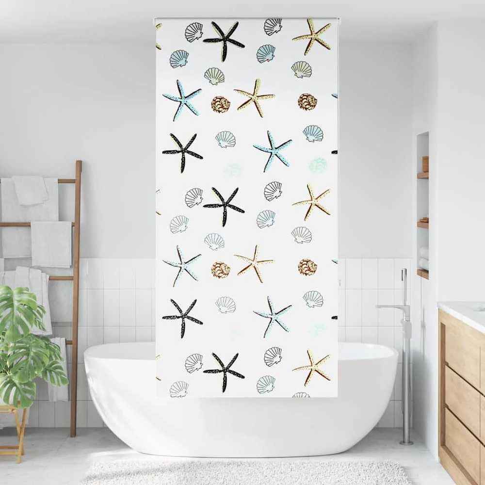 Dušo roletas, 100x240 cm, audinio plotis 96 cm