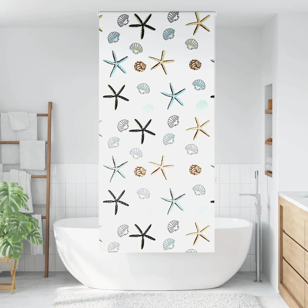 Dušo roletas, 110x240 cm, audinio plotis 106 cm