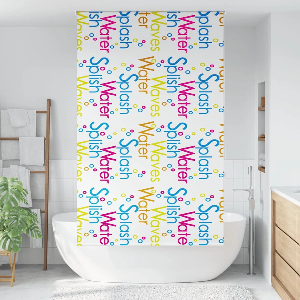 Dušo roletas, 120x240 cm, audinio plotis 116 cm