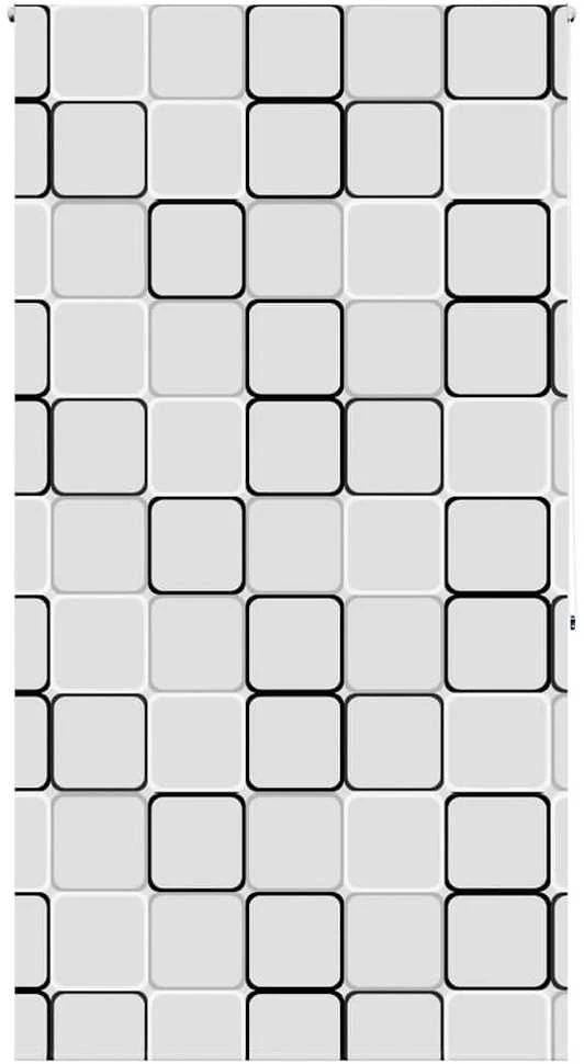 Dušo roletas, 140x240 cm, audinio plotis 136 cm
