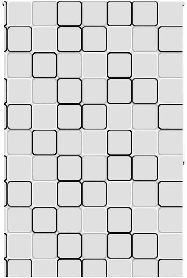 Dušo roletas, 160x240 cm, audinio plotis 156 cm