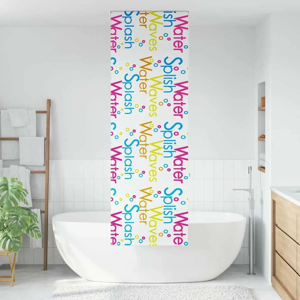 Dušo roletas, 80x240 cm, audinio plotis 76 cm