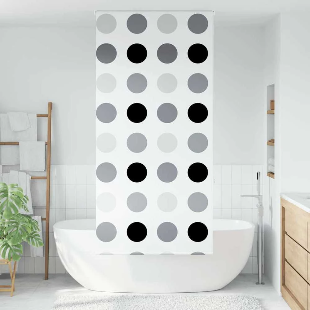Dušo roletas, 90x240 cm, audinio plotis 86 cm