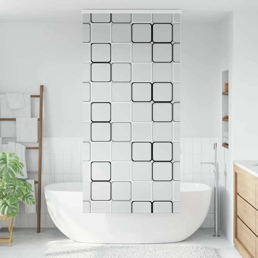 Dušo roletas su kasete, 100x240 cm, audinio plotis 96 cm