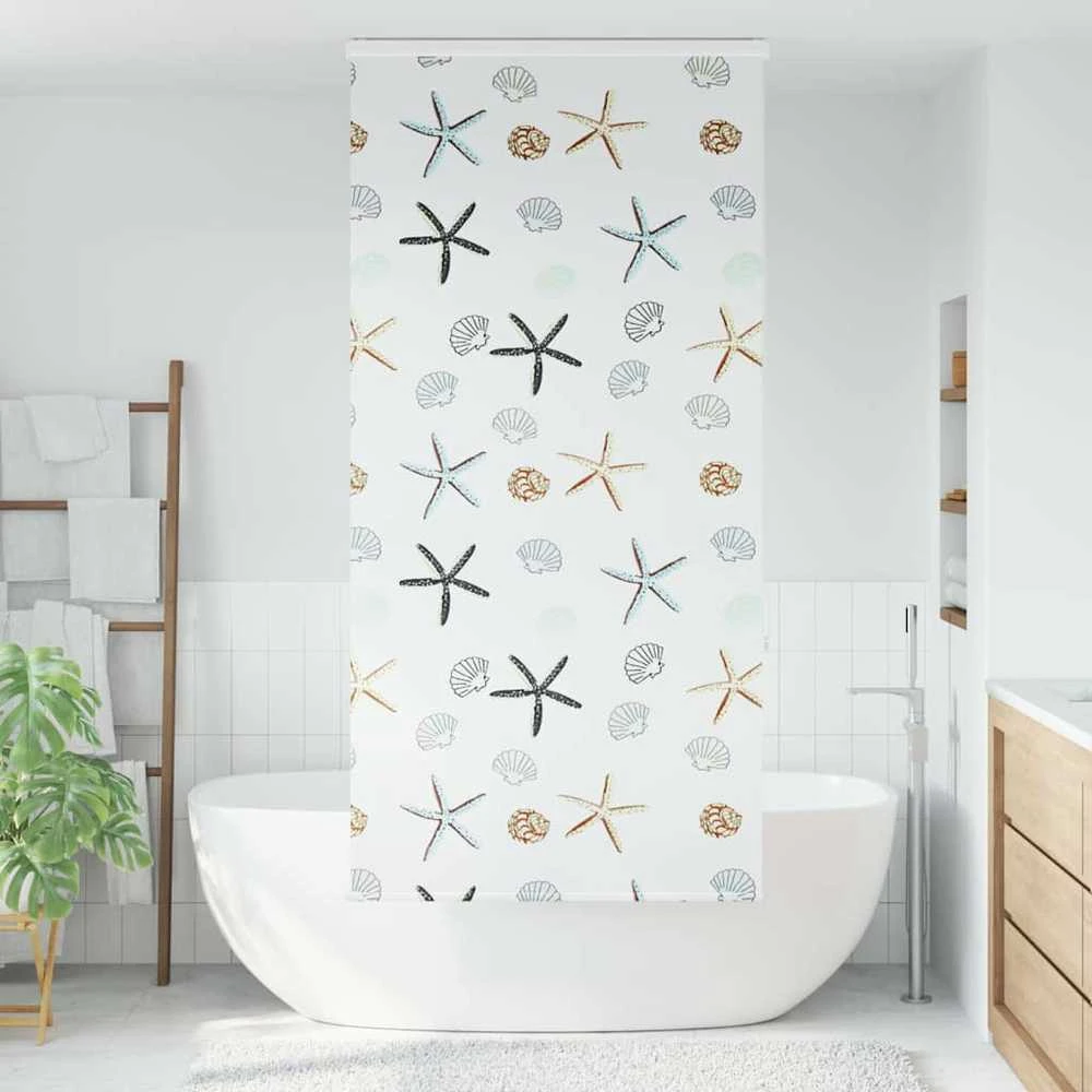 Dušo roletas su kasete, 110x240 cm, audinio plotis 106 cm