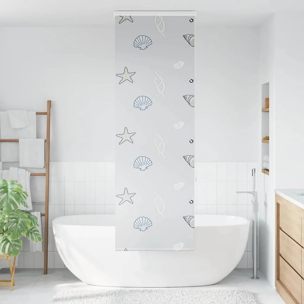 Dušo roletas su kasete, 60x240 cm, audinio plotis 56 cm