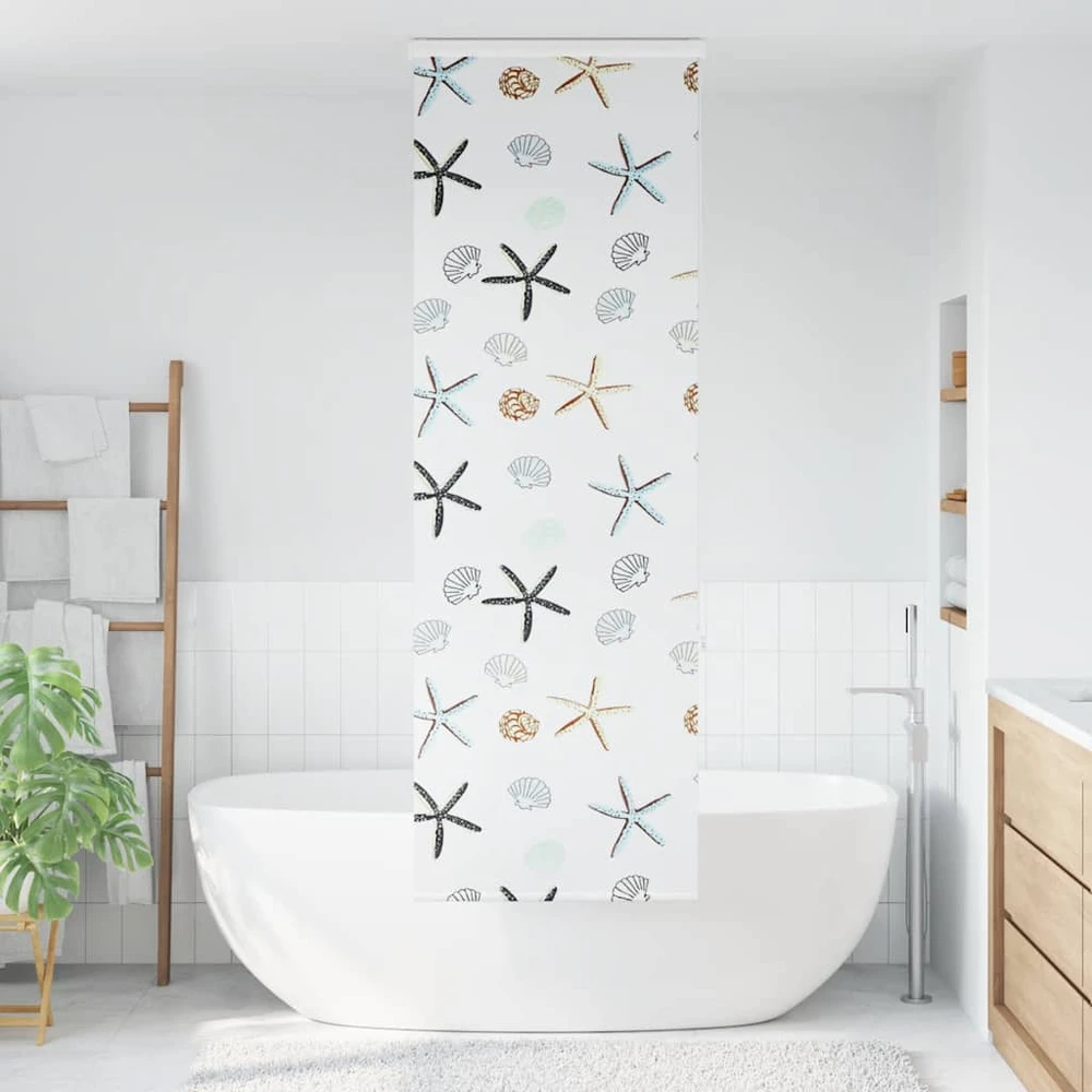 Dušo roletas su kasete, 60x240 cm, audinio plotis 56 cm