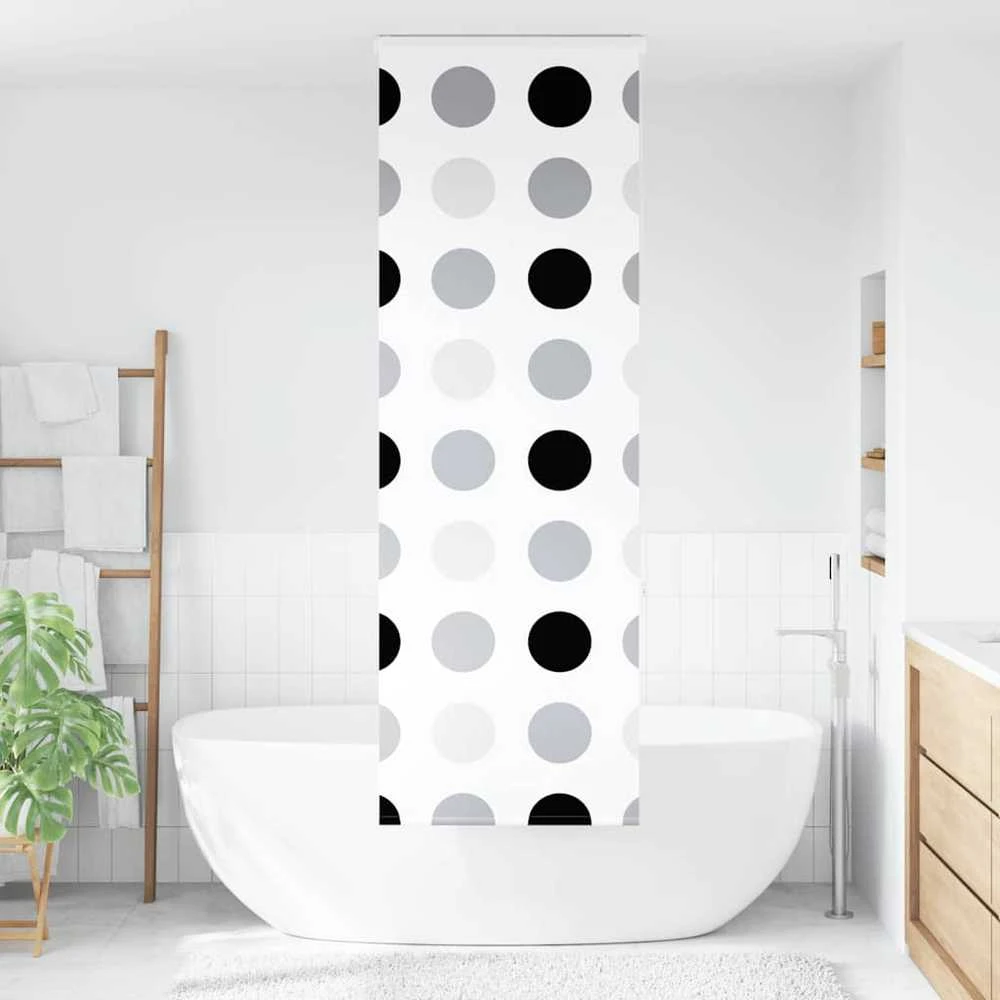 Dušo roletas su kasete, 60x240 cm, audinio plotis 56 cm