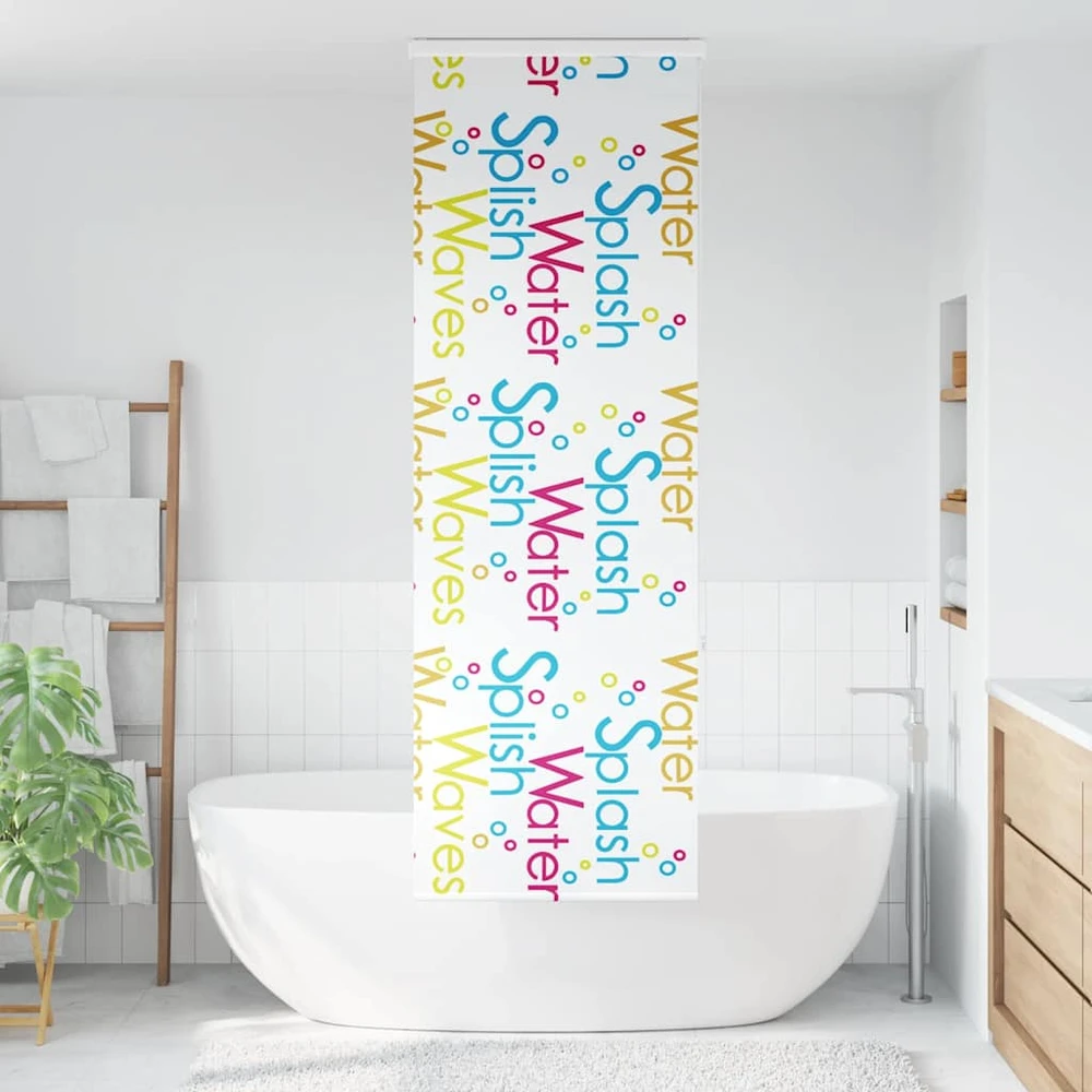 Dušo roletas su kasete, 70x240 cm, audinio plotis 66 cm