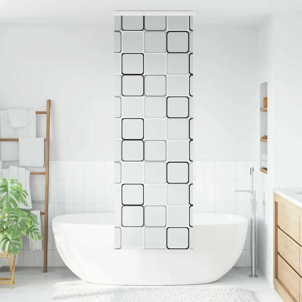 Dušo roletas su kasete, 70x240 cm, audinio plotis 66 cm