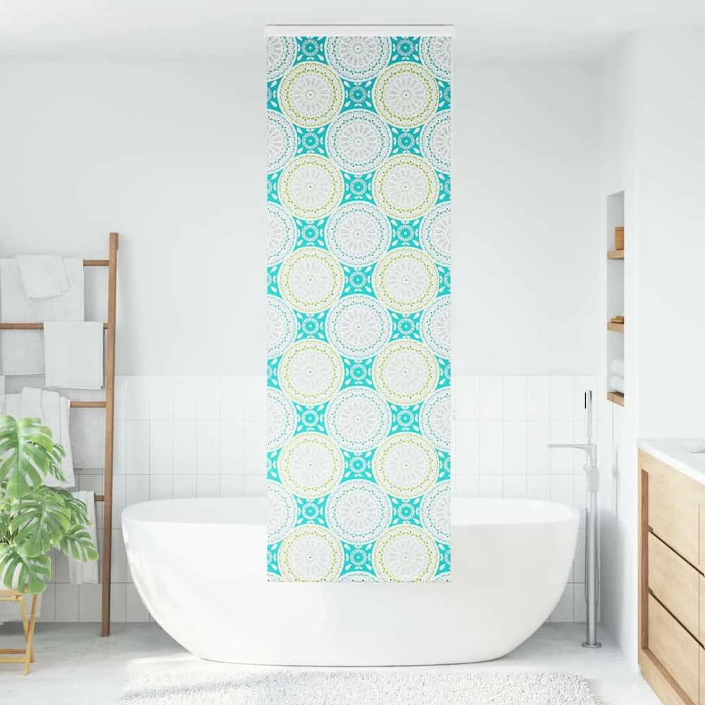 Dušo roletas su kasete, 80x240 cm, audinio plotis 76 cm