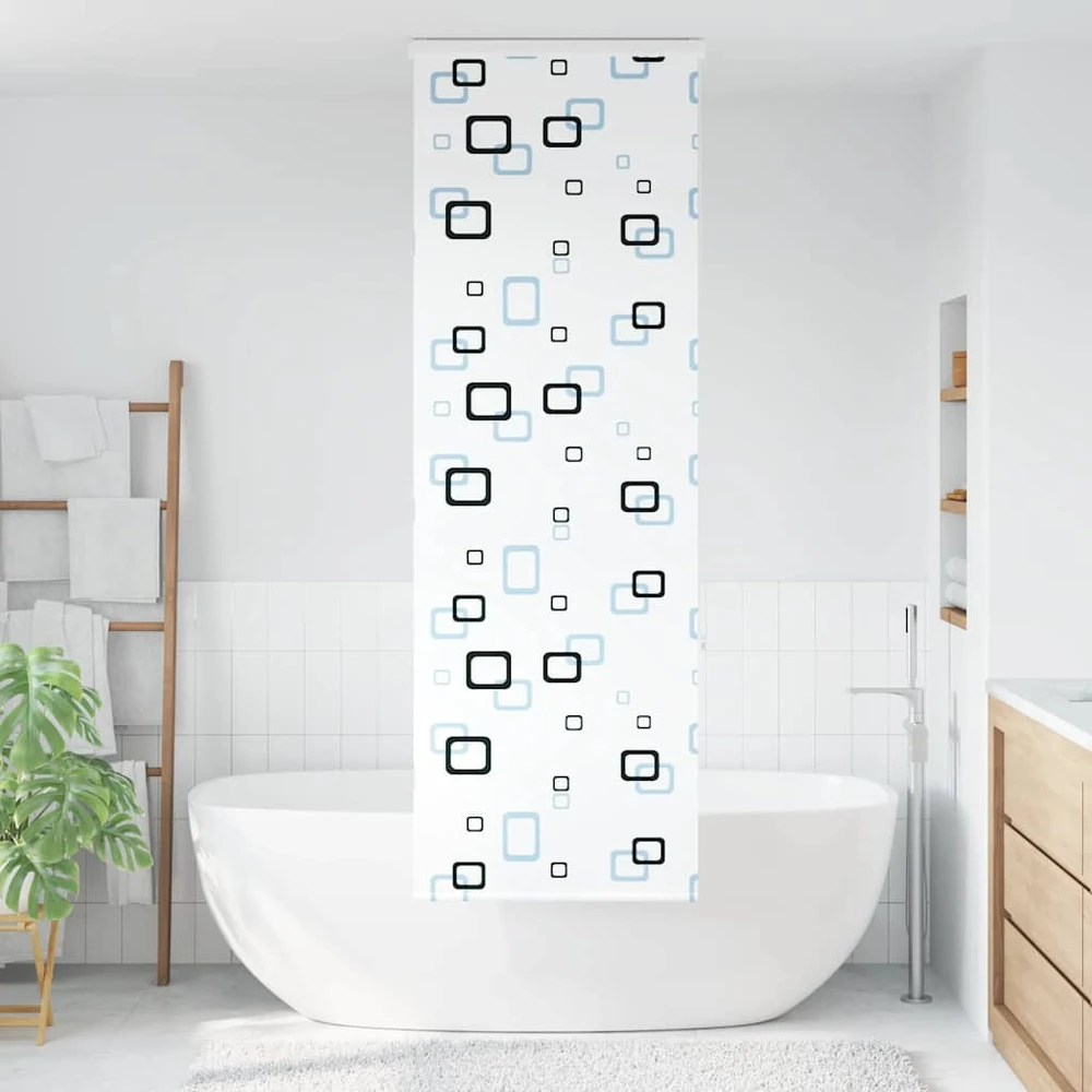 Dušo roletas su kasete, 80x240 cm, audinio plotis 76 cm