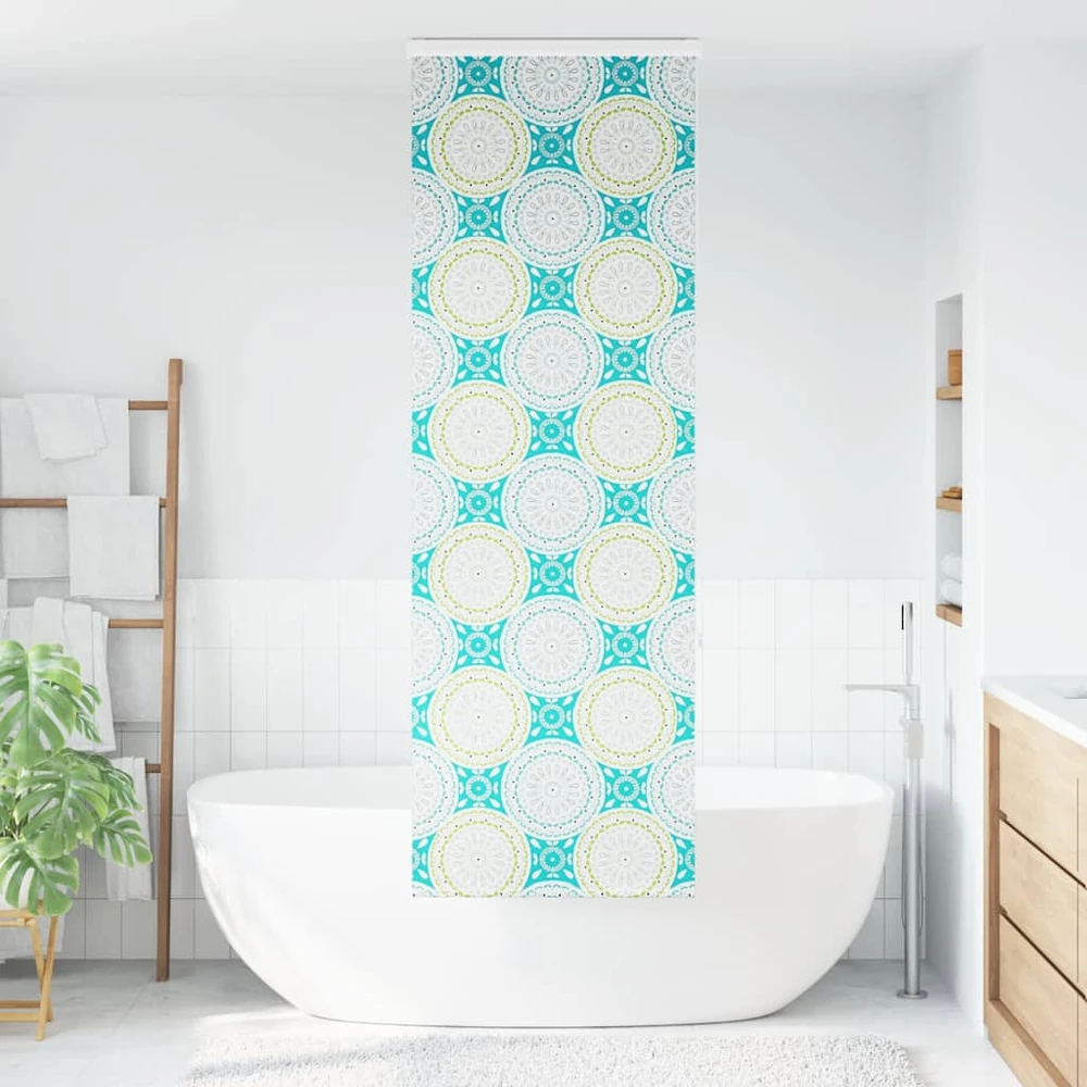 Dušo roletas su kasete, 80x240 cm, audinio plotis 76 cm