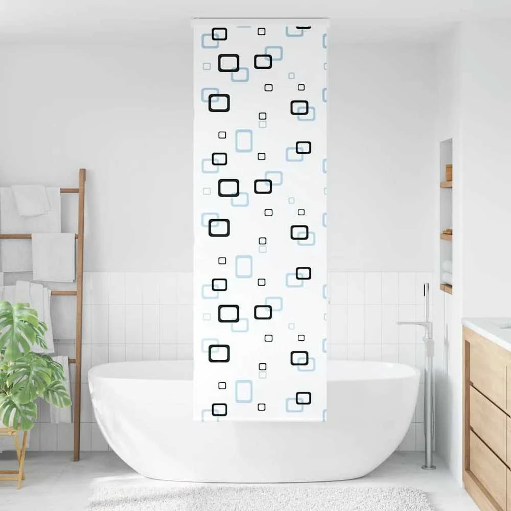 Dušo roletas su kasete, 80x240 cm, audinio plotis 76 cm
