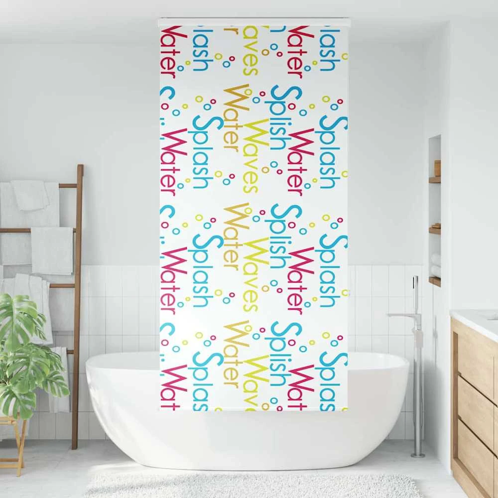 Dušo roletas su kasete, 90x240 cm, audinio plotis 86 cm