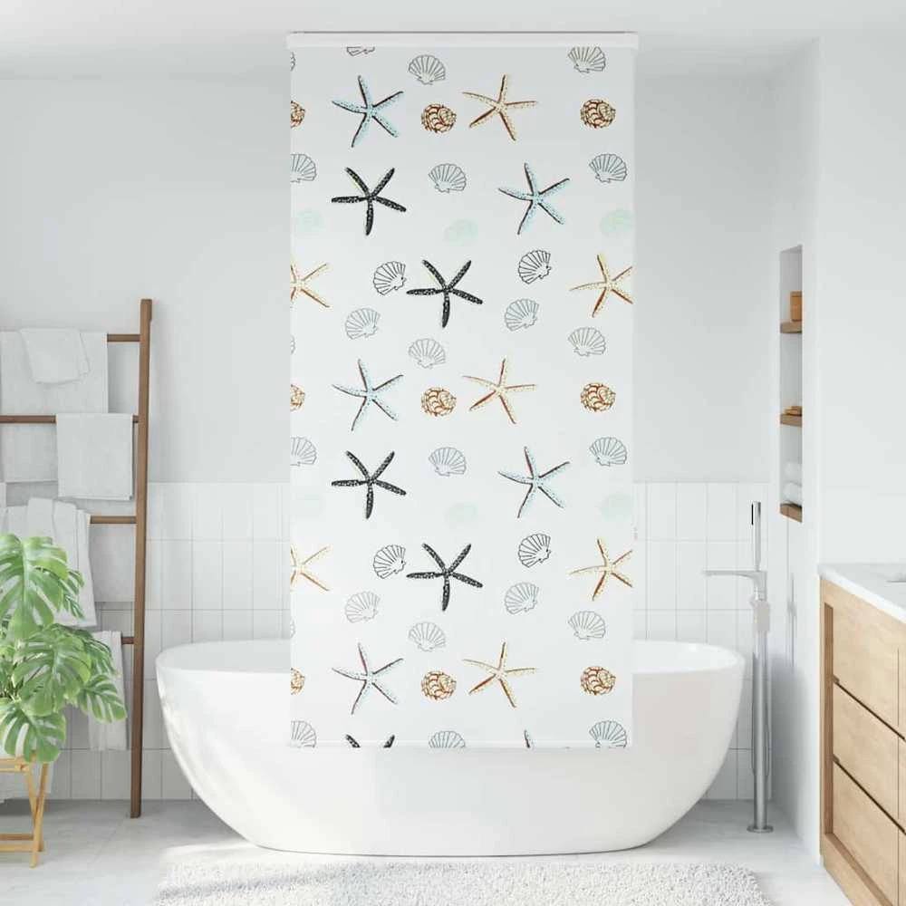 Dušo roletas su kasete, 90x240 cm, audinio plotis 86 cm