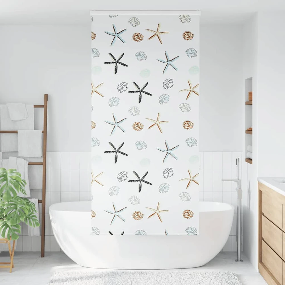 Dušo roletas su kasete, 90x240 cm, audinio plotis 86 cm
