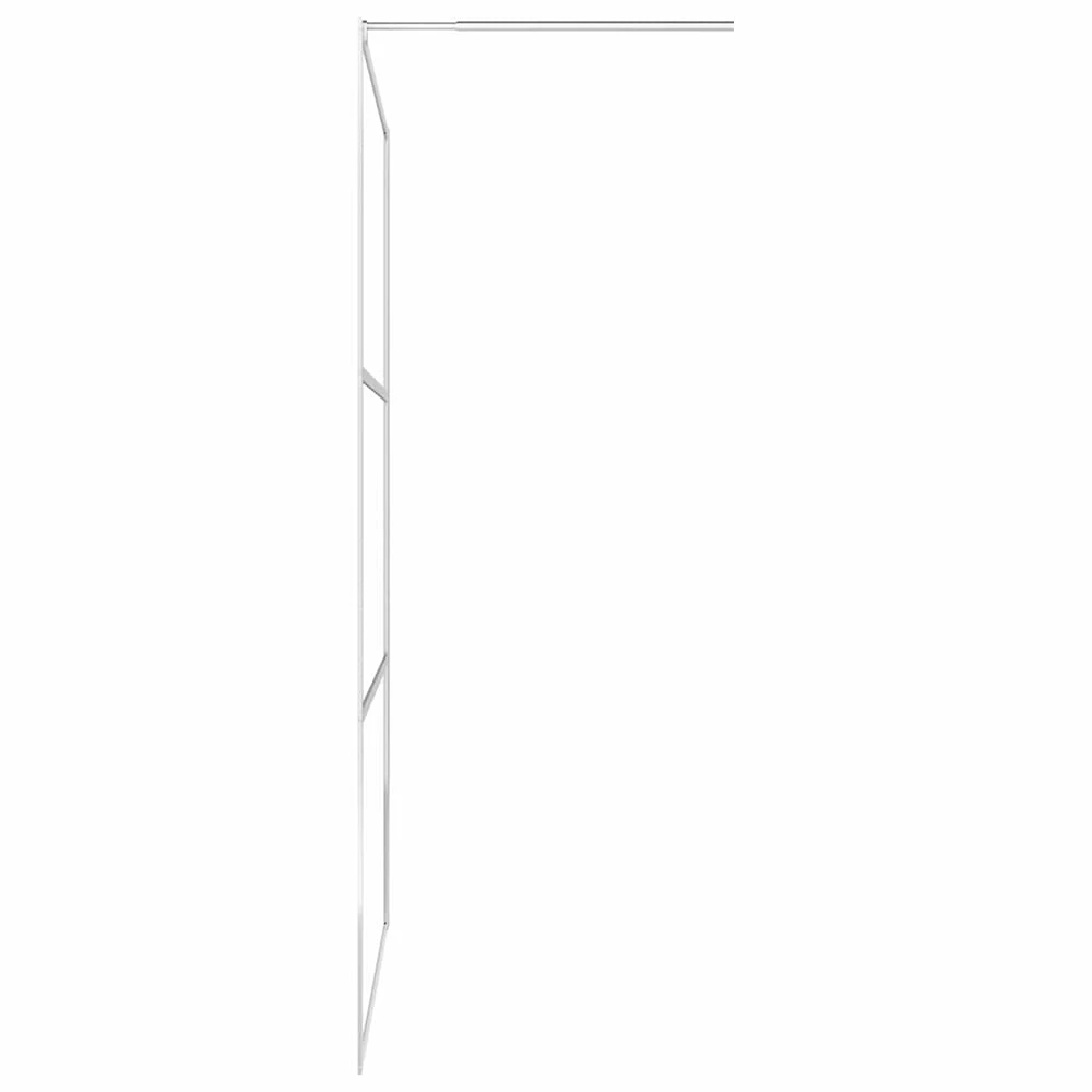 Dušo sienelė su pusiau matiniu ESG stiklu, 80x195cm