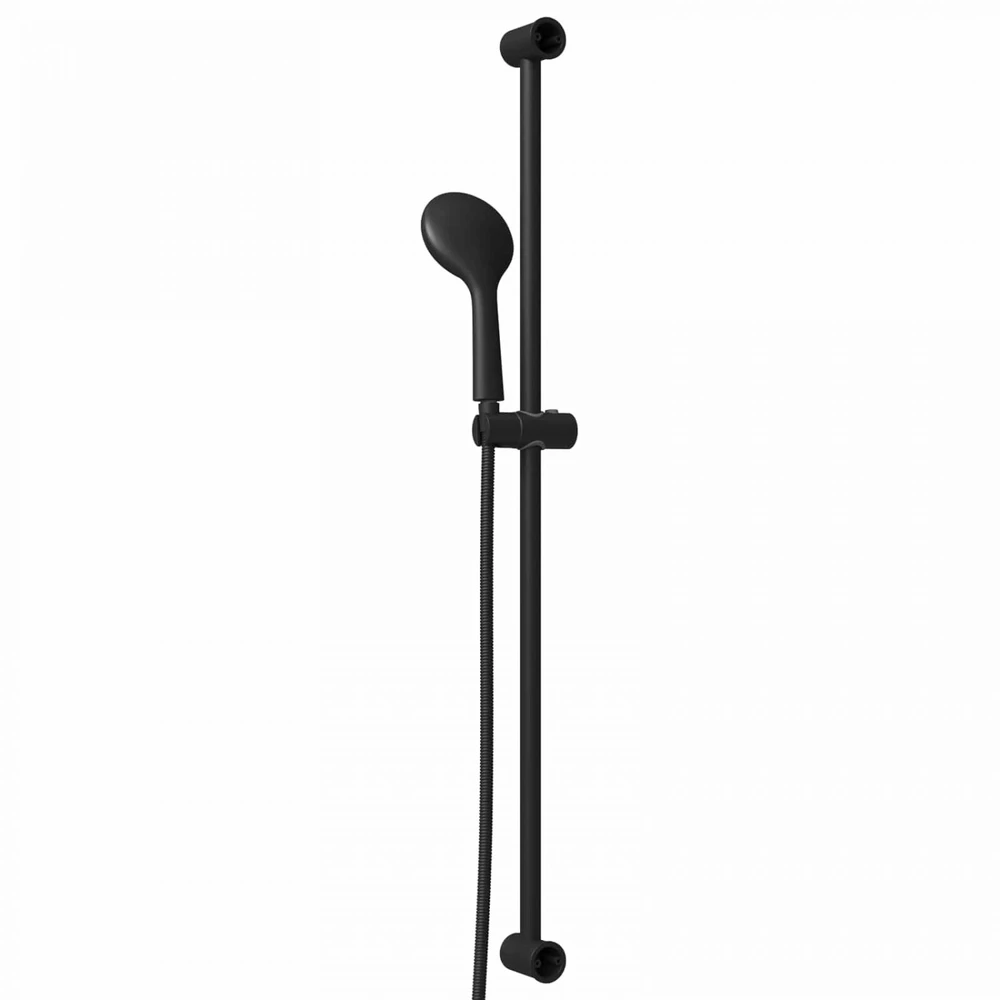 Dušo sistemos rinkinys Juoda 100 cm Nerūdijantis plienas