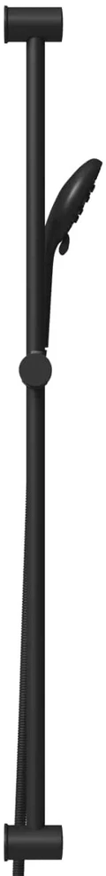 Dušo sistemos rinkinys Juoda 100 cm Nerūdijantis plienas
