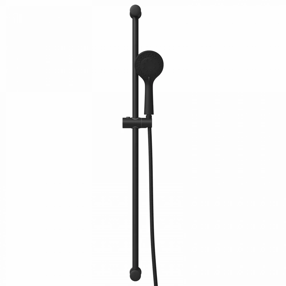 Dušo sistemos rinkinys Juoda 100 cm Nerūdijantis plienas