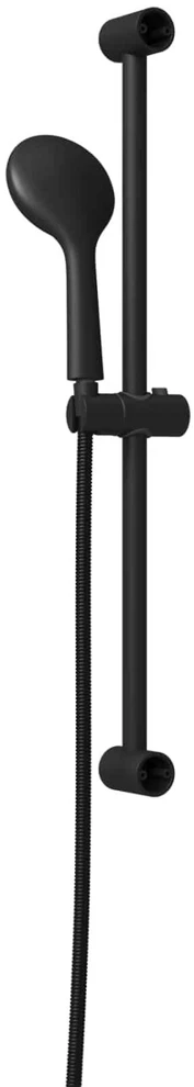 Dušo sistemos rinkinys Juoda 70 cm Nerūdijantis plienas
