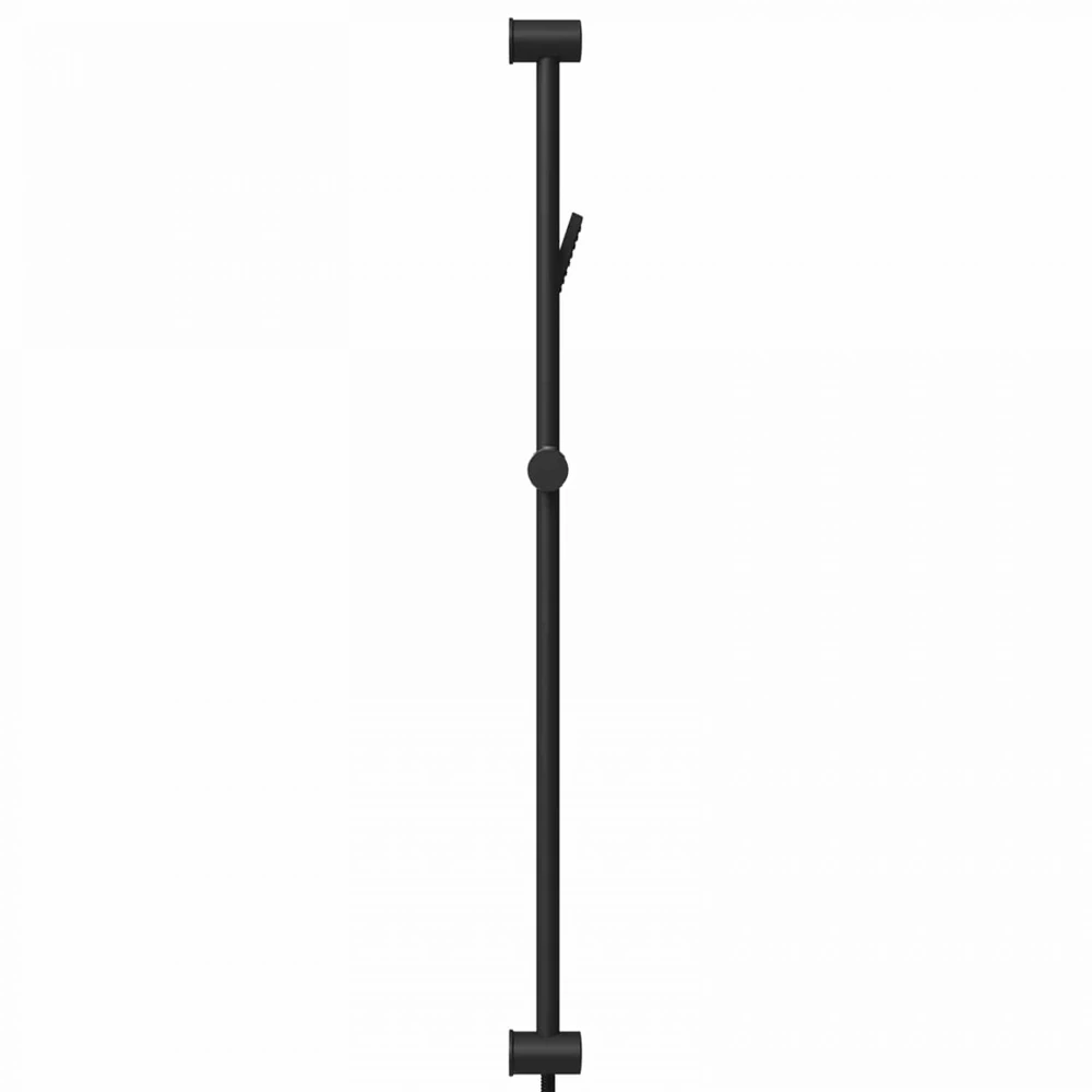 Dušo sistemos rinkinys Juoda 100 cm Nerūdijantis plienas